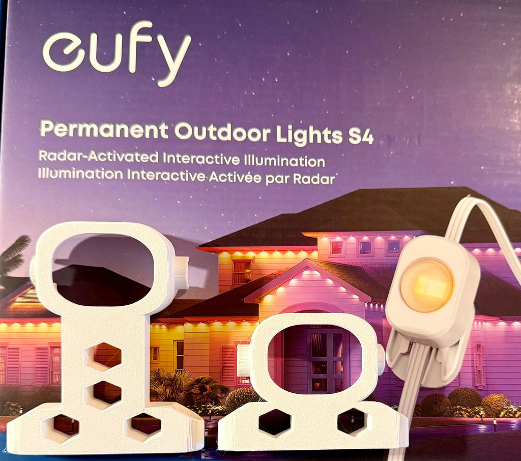 eufy Permanent Outdoor Lights S4 Mounting Brackets - Side/Horizontal