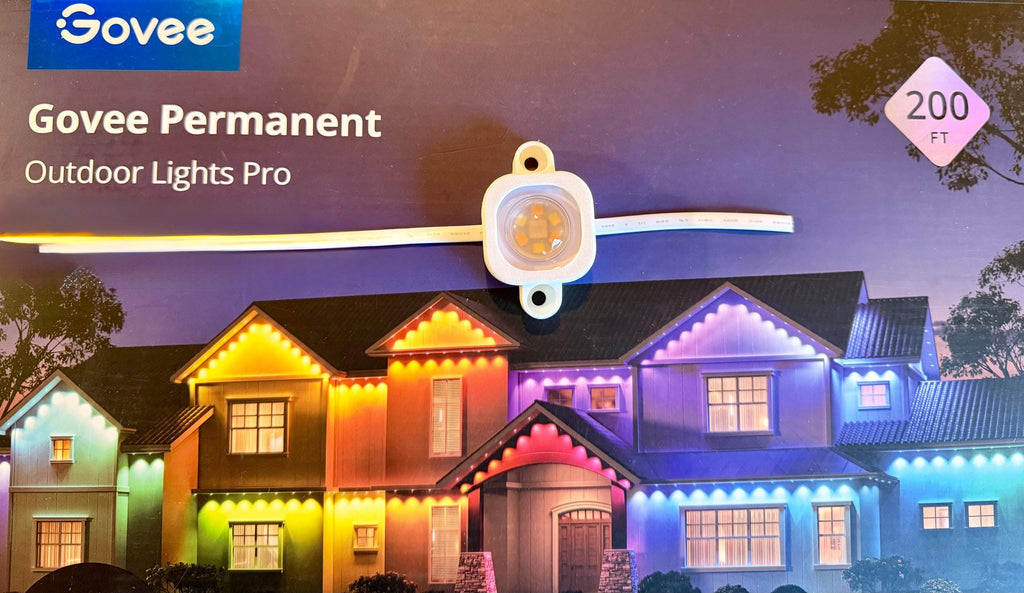 Govee Pro Permanent Outdoor Lights Mount Bracket Clip - H706 (White/Black)