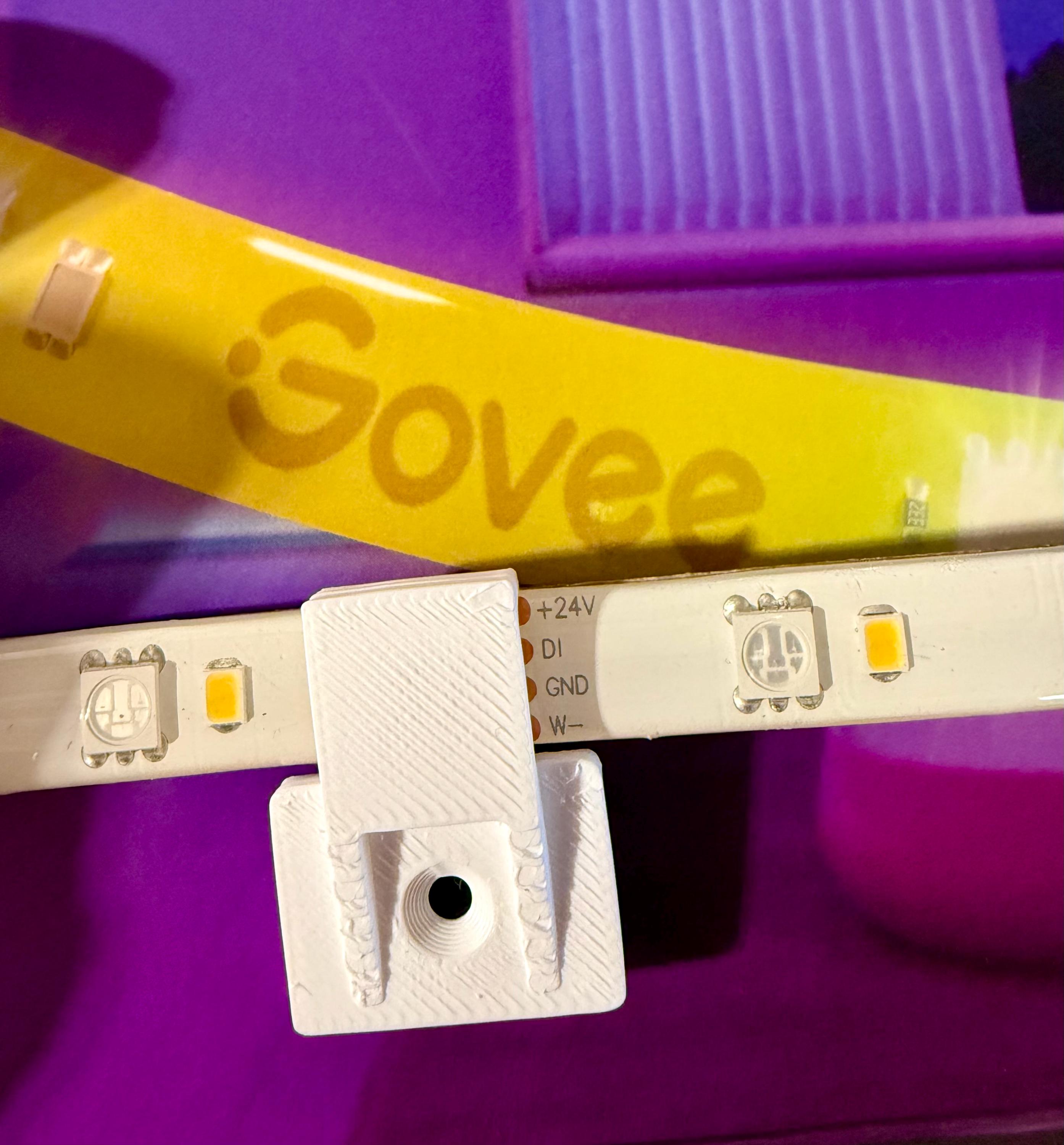 3M Adhesive Cable Clips: Govee & Eufy LED Strip Light Wire Management