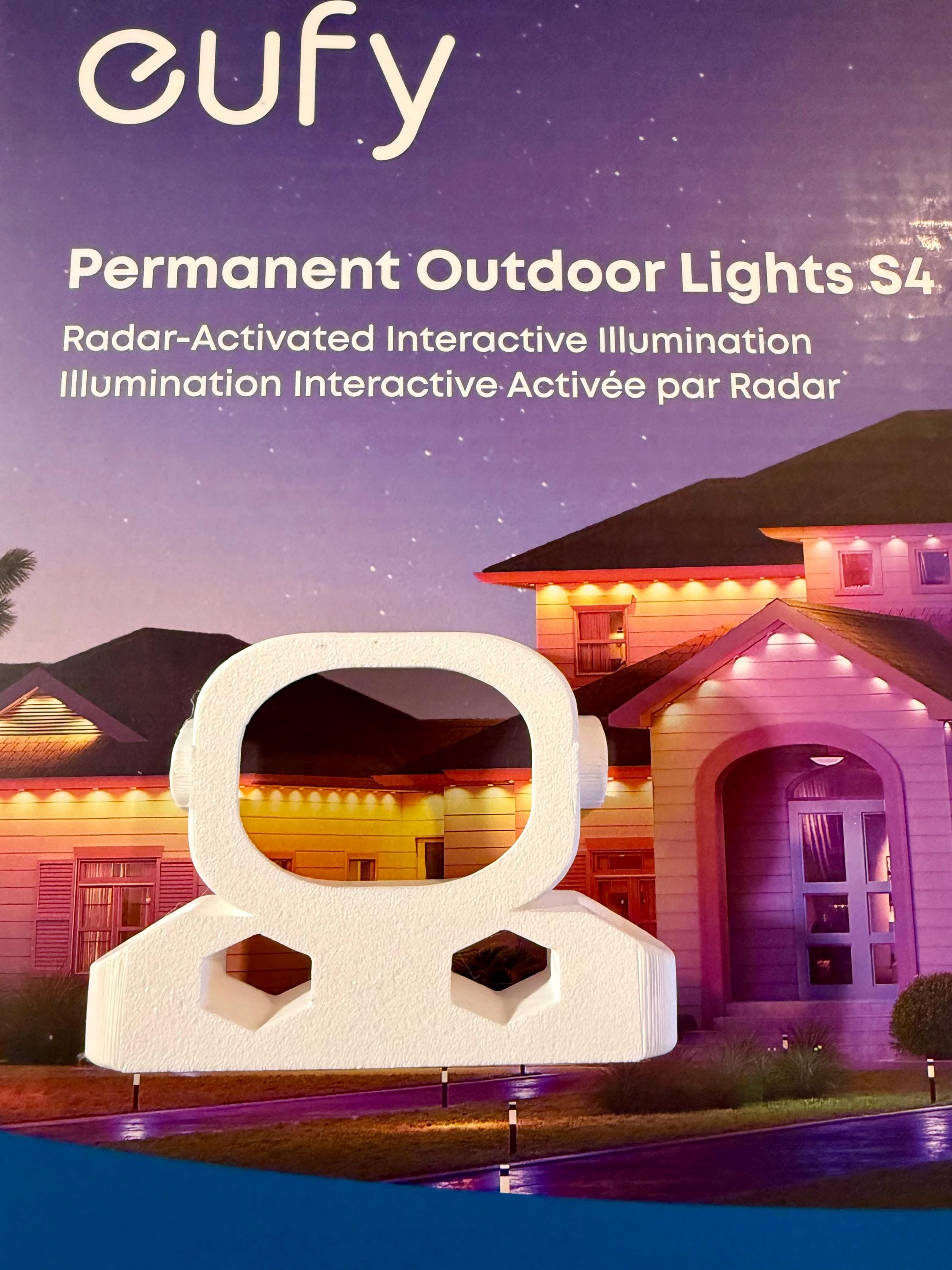eufy Permanent Outdoor Lights S4 Mounting Brackets - Side/Horizontal