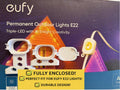 eufy Permanent Outdoor Lights E22 Mounting Brackets - Angled Mount - 45 Degree