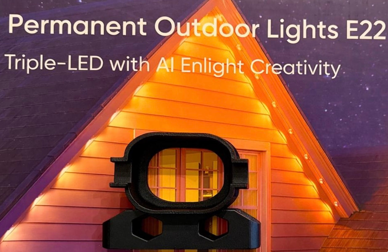 eufy Permanent Outdoor Lights E22 Mounting Brackets - Side/Horizontal