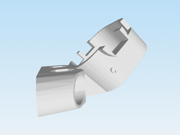 eufy Permanent Outdoor Lights E22 Mounting Brackets - Angled Mount - 45 Degree