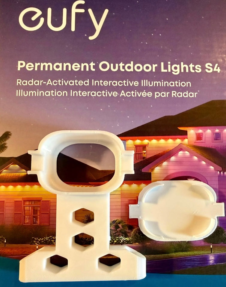 eufy Permanent Outdoor Lights S4 Mounting Brackets - Side/Horizontal