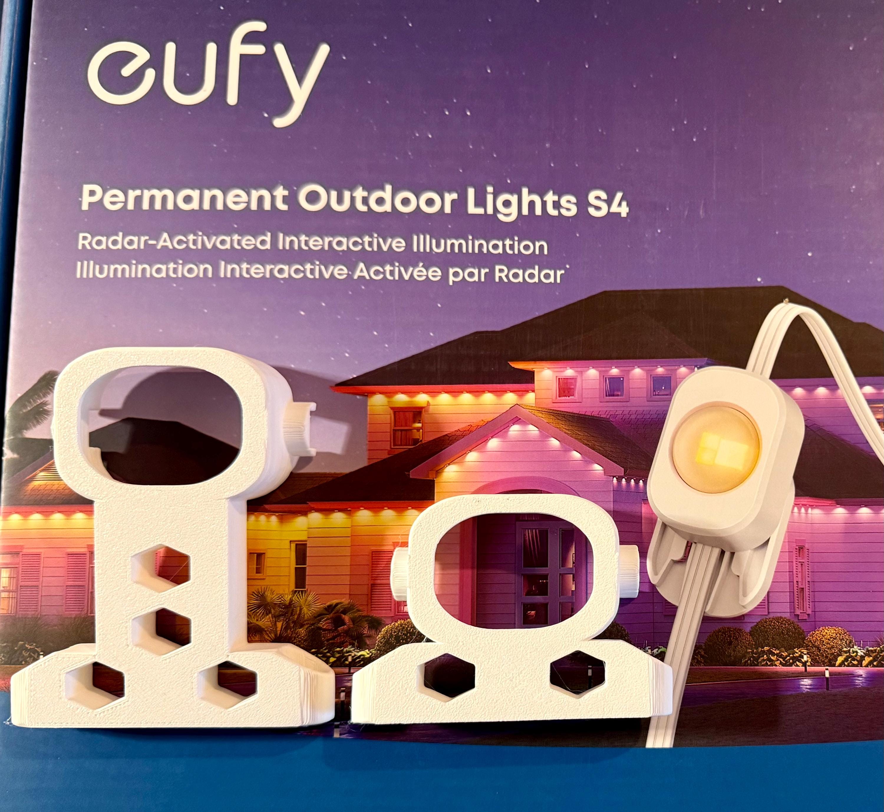 eufy Permanent Outdoor Lights S4 Mounting Brackets - Side/Horizontal