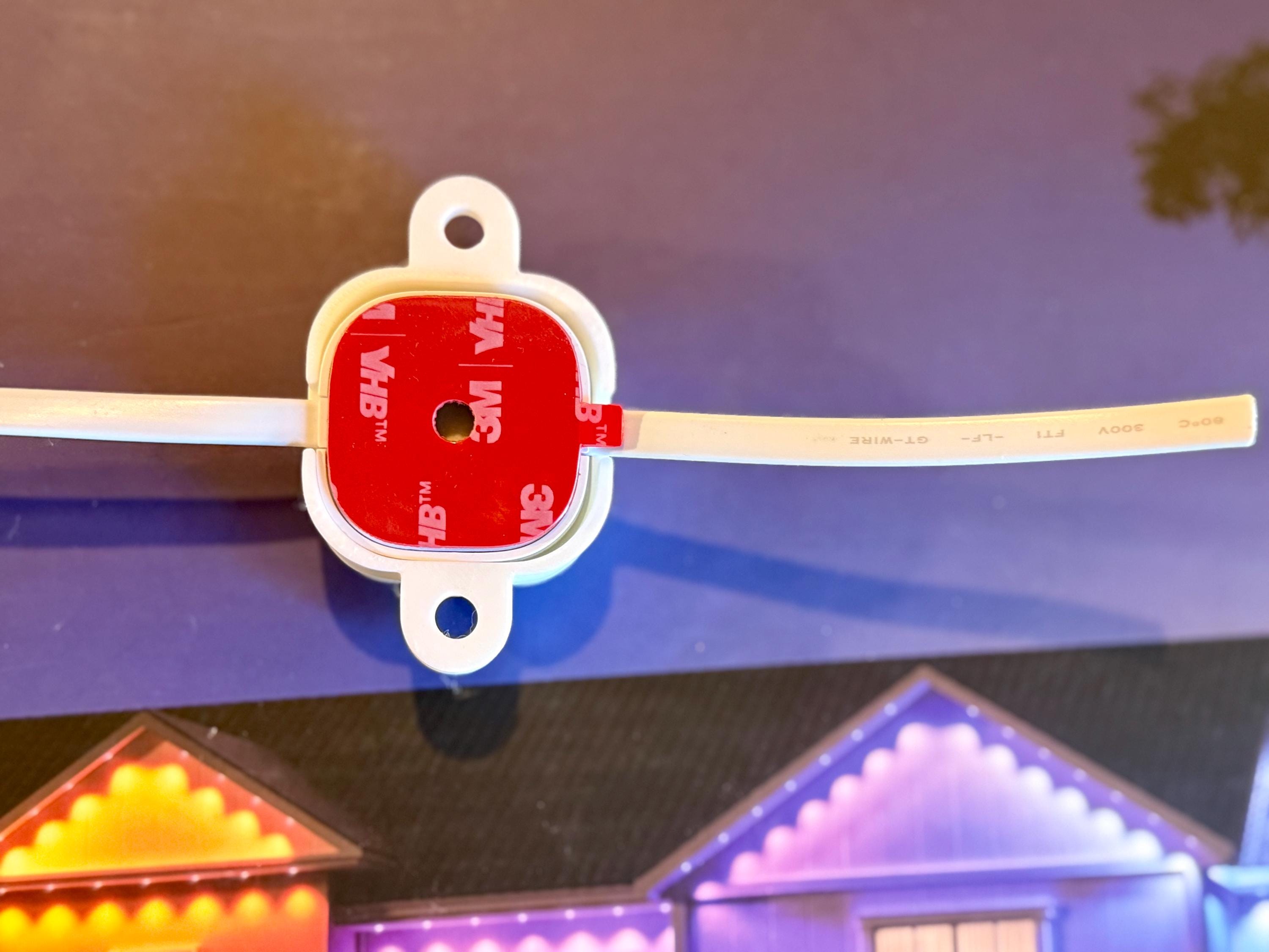 Govee Pro Permanent Outdoor Lights Mount Bracket Clip - H706 (White/Black)