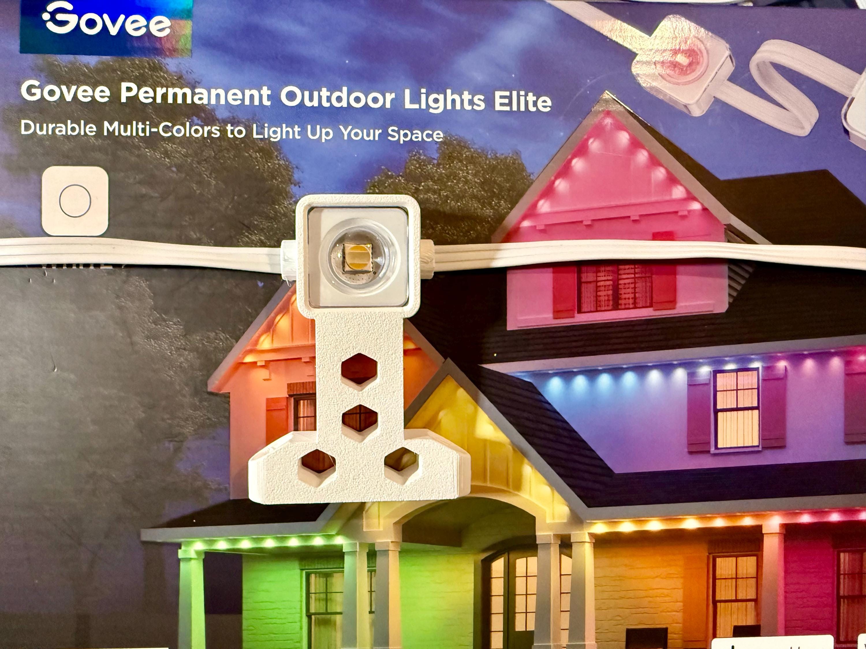 Govee Elite (Non-Pro) Permanent Outdoor Lights Side Mounting Brackets - Costco Edition